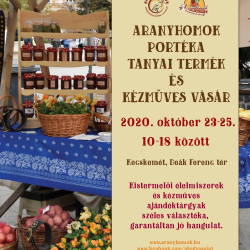 Aranyhomok Portéka Vásár a hosszú hétvégén