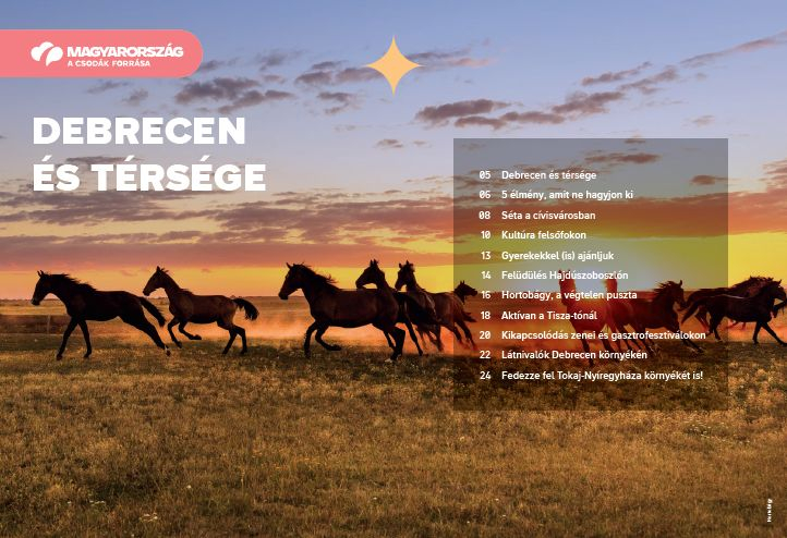 Letölthető a Debrecen és térségét bemutató új MTÜ-kiadvány