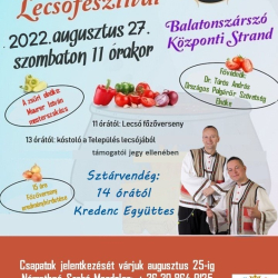 XV. Szárszói Lecsófesztivál