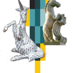 "Unikornisok földjén" kiállítás megnyitója