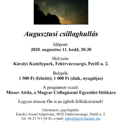 Augusztusi csillaghullás