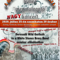 A hangszerek fúziója - a DWG és a White Stones Brass Band DéWéGéCéDé lemezmegmutogató NAGYkoncertje