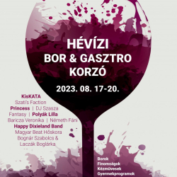 HÉVÍZI BOR- ÉS GASZTROKORZÓ 2023