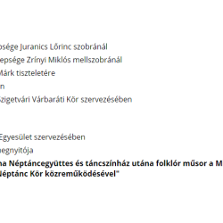 Zrínyi Napok 2021 Szigetvár