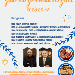 I. Szabolcs-Szatmár-Bereg Vármegyei Zsidó Gasztronómiai Fesztivál