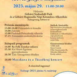 XV. Családi Pünkösd - Népi Hagyományőrzők Fesztiválja