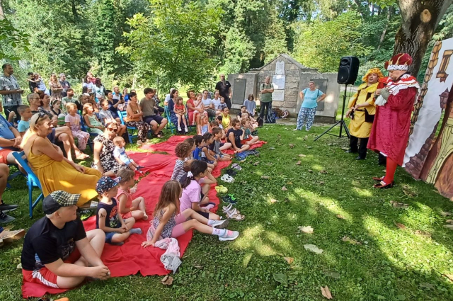 Az erdő szolgáltatta a díszletet a hévízi rendezvénysorozathoz