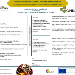 OMÉK - Zöldség-Gyümölcs Ágazat a Hazai Ellátási Láncban