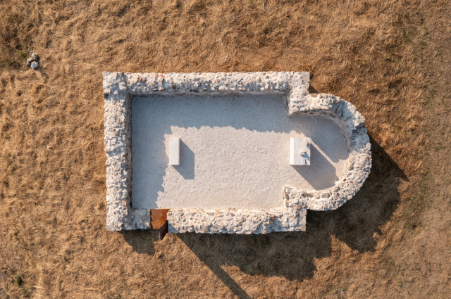 Árpád-kori templomrom újult meg a Vértes kedvelt kirándulóhelyén