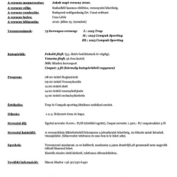 Koronglovő verseny - Jakab Napi verseny