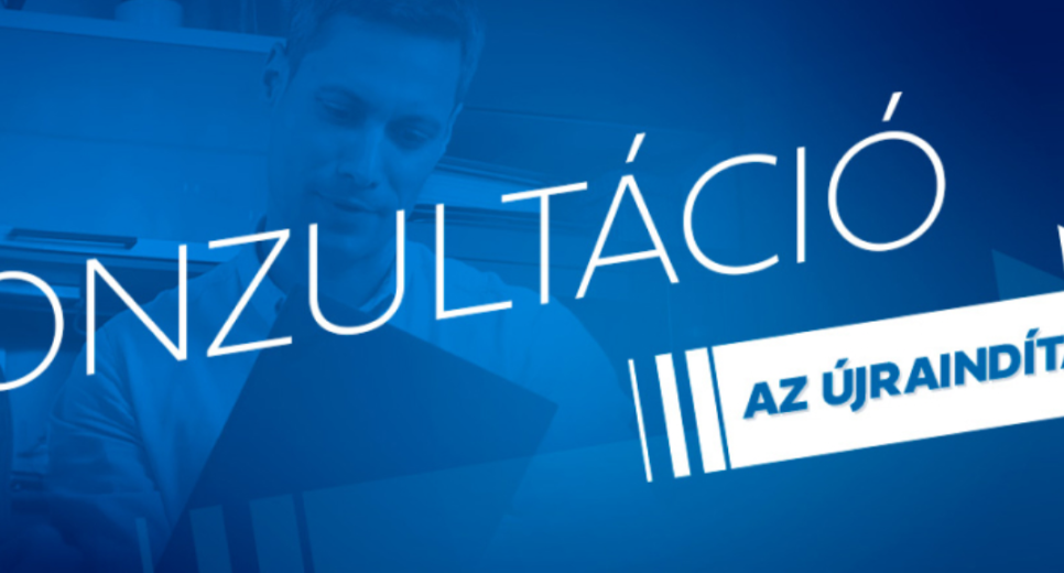 Online konzultáció az újranyitásról