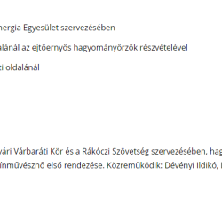 Zrínyi Napok 2021 Szigetvár