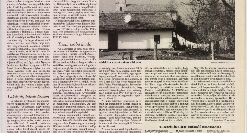 FATOSZ születésnap - hír a kezdetekről