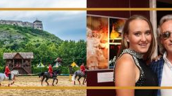 Történelmi lovasjátékok Sasvári Sándor és Sasvári Léna műsorával