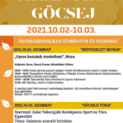 Aranyló Göcsej 2021