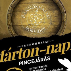 MÁRTON-NAP PANNONHALMA 2023. MÁRTON-NAPI PINCEJÁRÁS A PANNONHALMI BORVIDÉKEN